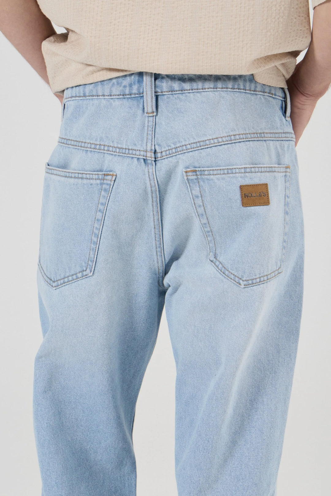 Rollas Ezy Denim Jean - Antique Blue