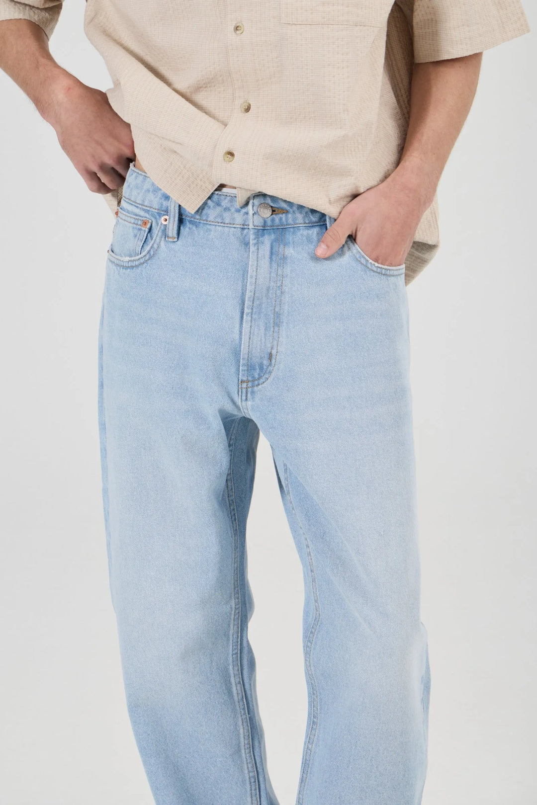 Rollas Ezy Denim Jean - Antique Blue