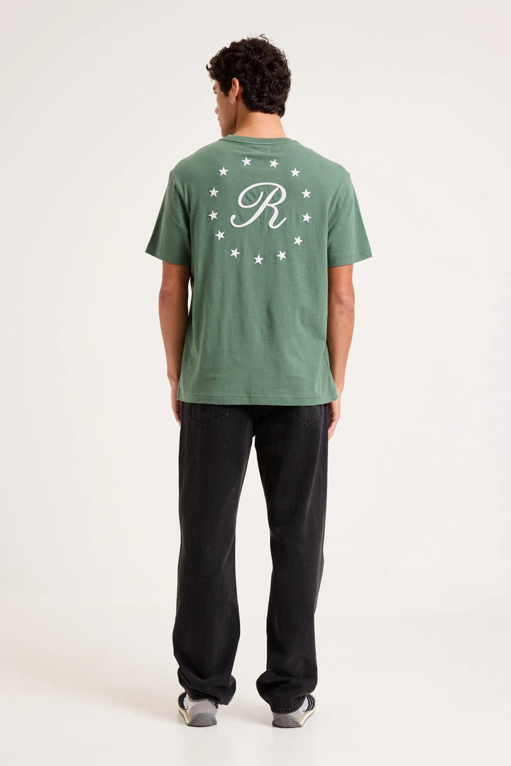 Rollas Classic R Stars Tee - Sage