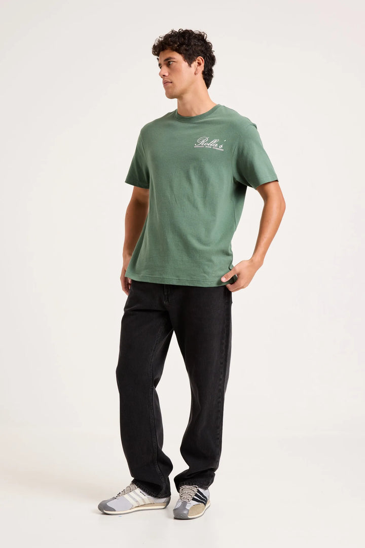 Rollas Classic R Stars Tee - Sage