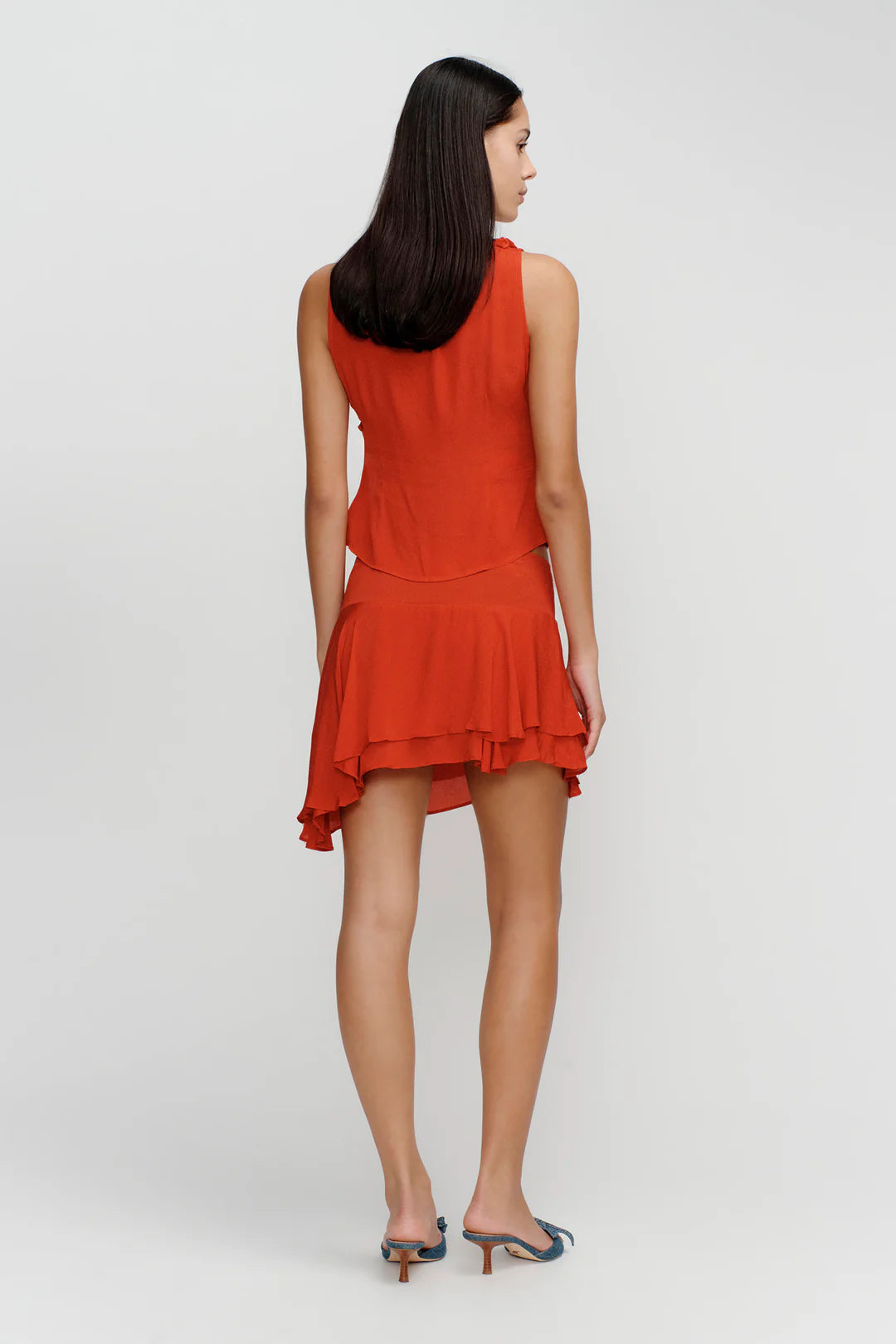 Ownley Sally Cami-Cherry Red