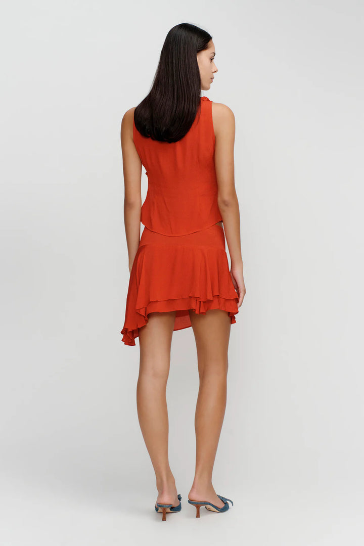 Ownley Sally Cami-Cherry Red