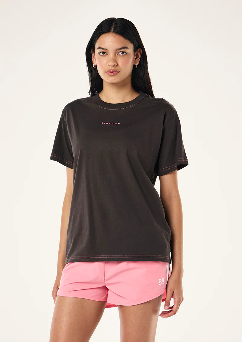 P.E Nation Shift Tee - Smokestone