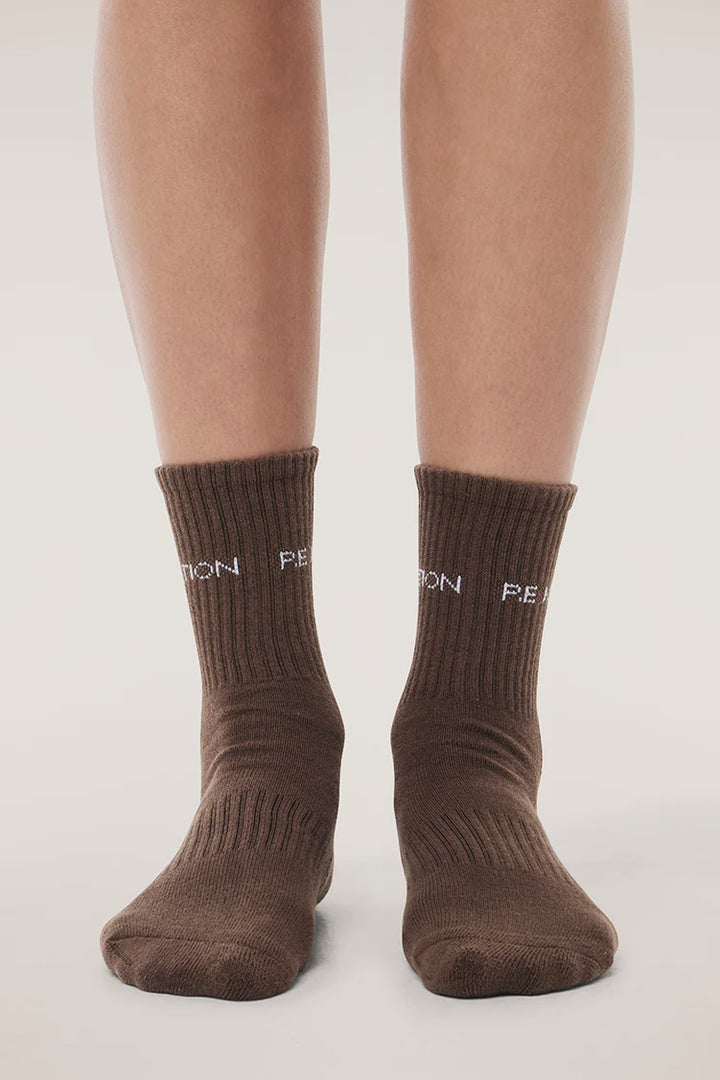 P.E Nation Signature Sock - Major Brown