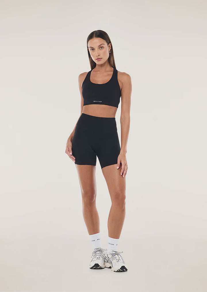 P.E Nation Signature 5 Inch Bike Short - Black