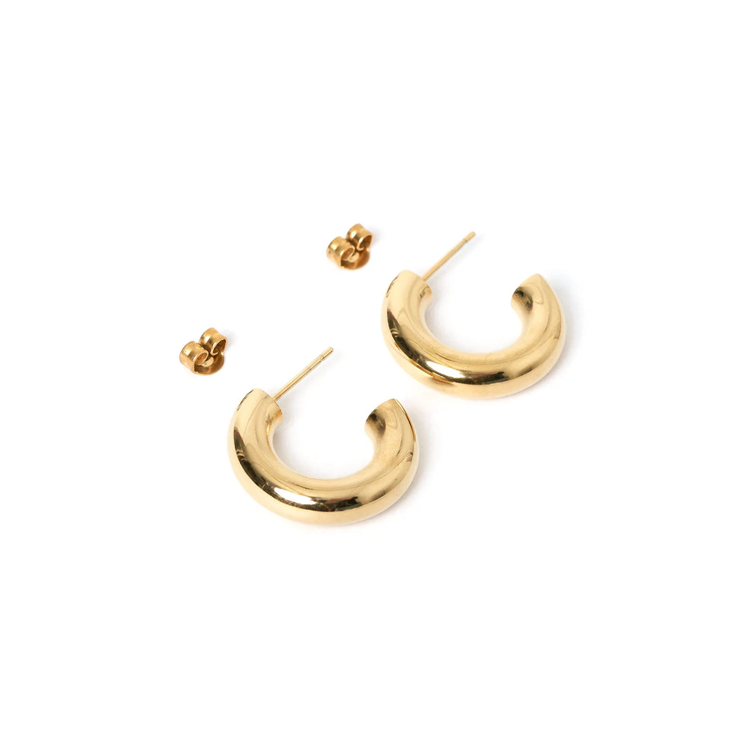 Arms Of Eve Soho Gold Hoop Earrings