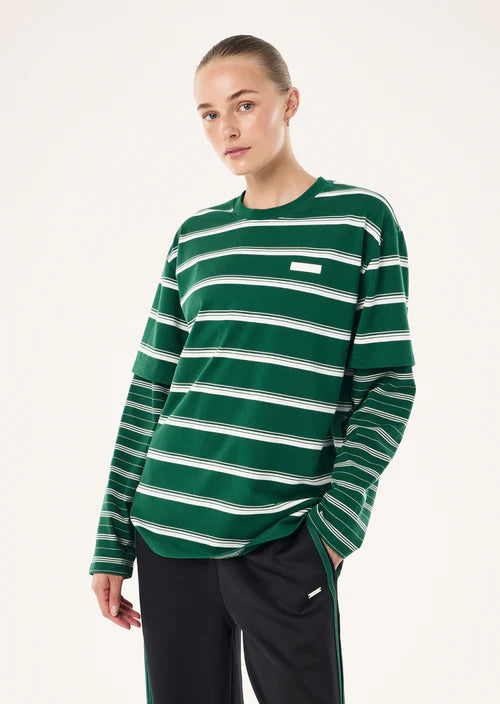 P.E Nation Spark LS Tee - Amazon Stripe