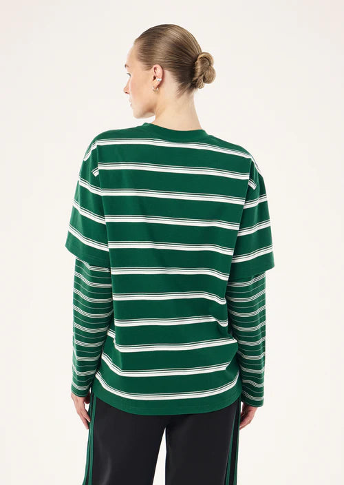 P.E Nation Spark LS Tee - Amazon Stripe