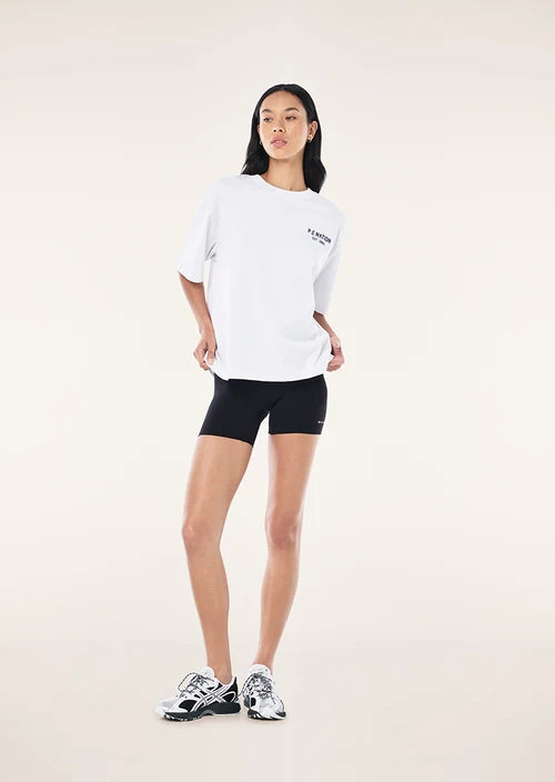 P.E Nation Spin Off Oversized Heavyweight Tee - White