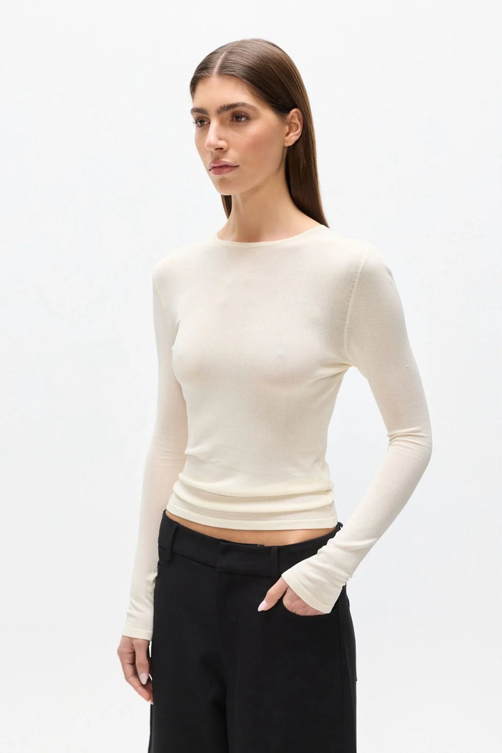 Bayse Stevie Top - Ivory