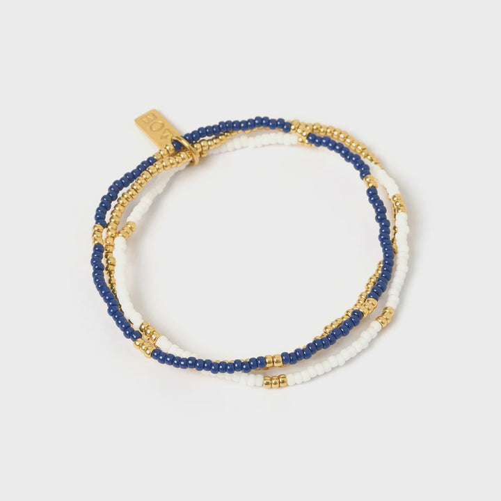 Arms Of Eve Sunny Bracelet Set - Navy