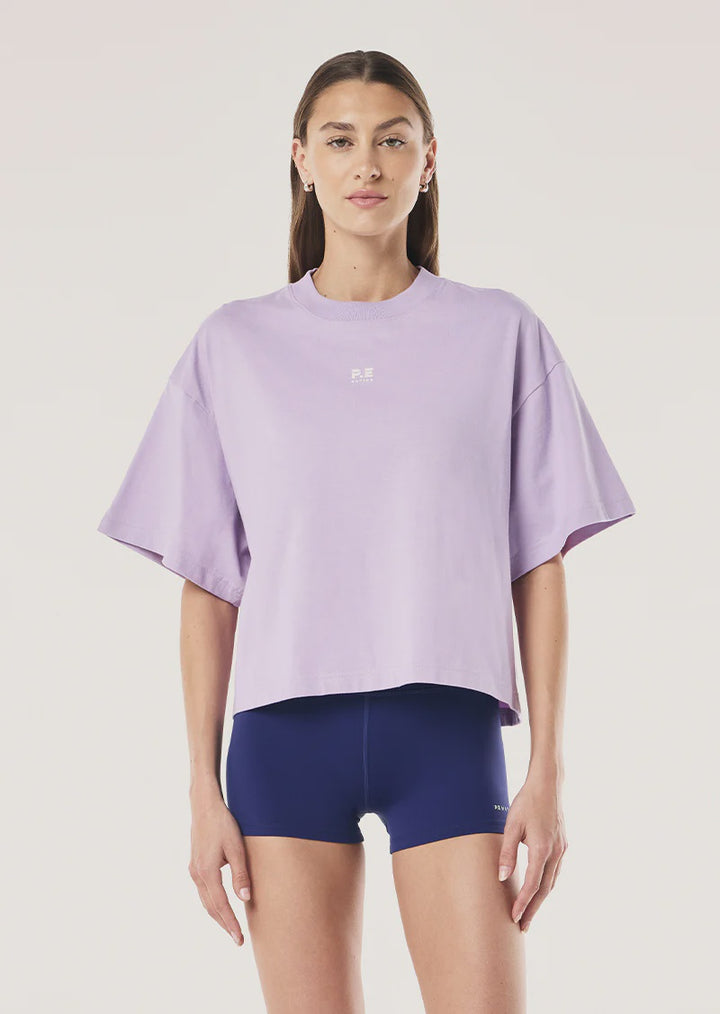 P.E Nation Superfine Tee- Violet Crush