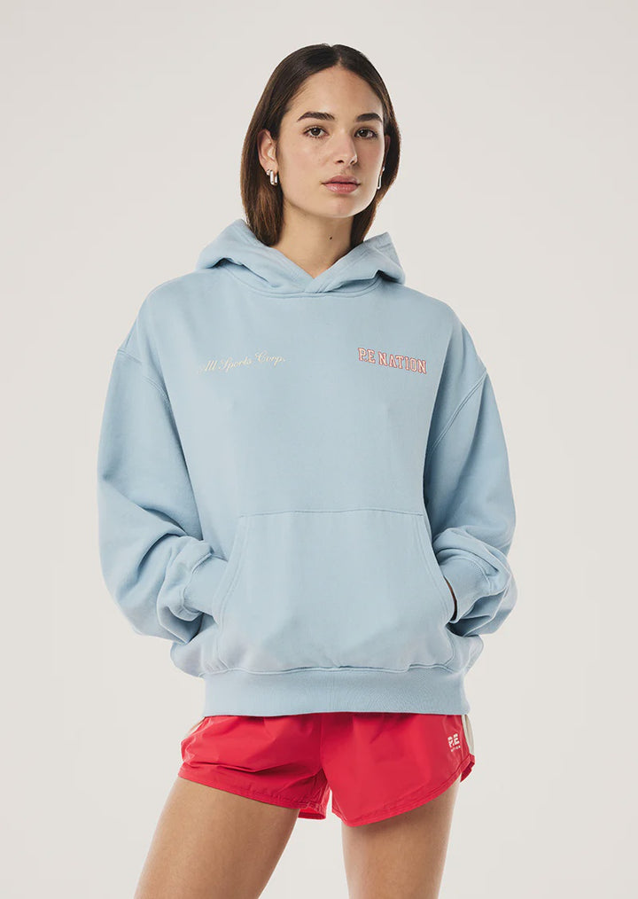 P.E Nation Surge Hoodie - Ice Blue