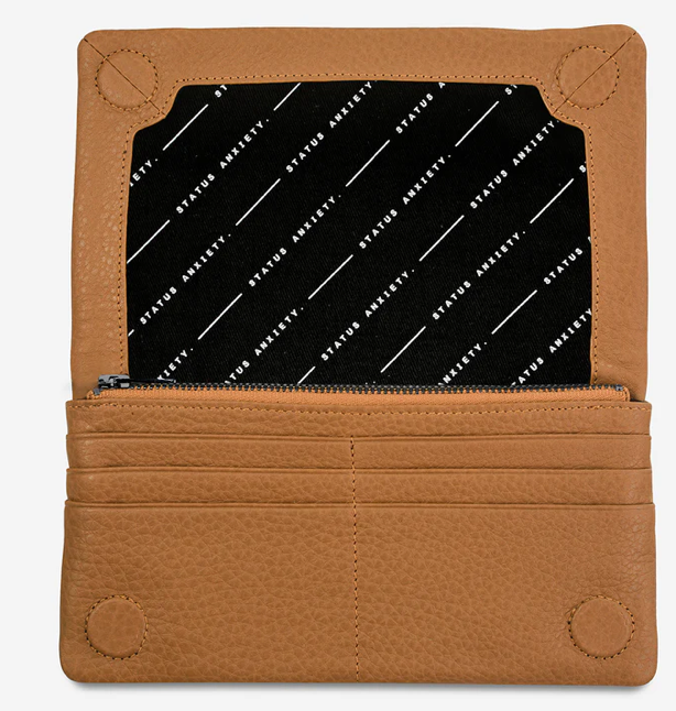 Status Anxiety Some Type Of Love Wallet - Tan