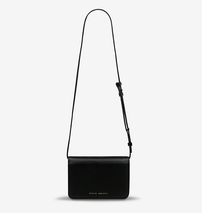 Status Anxiety She Burns Crossbody Bag - Black