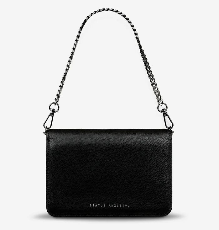 Status Anxiety She Burns Crossbody Bag - Black