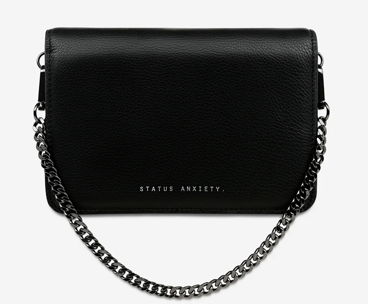 Status Anxiety She Burns Crossbody Bag - Black