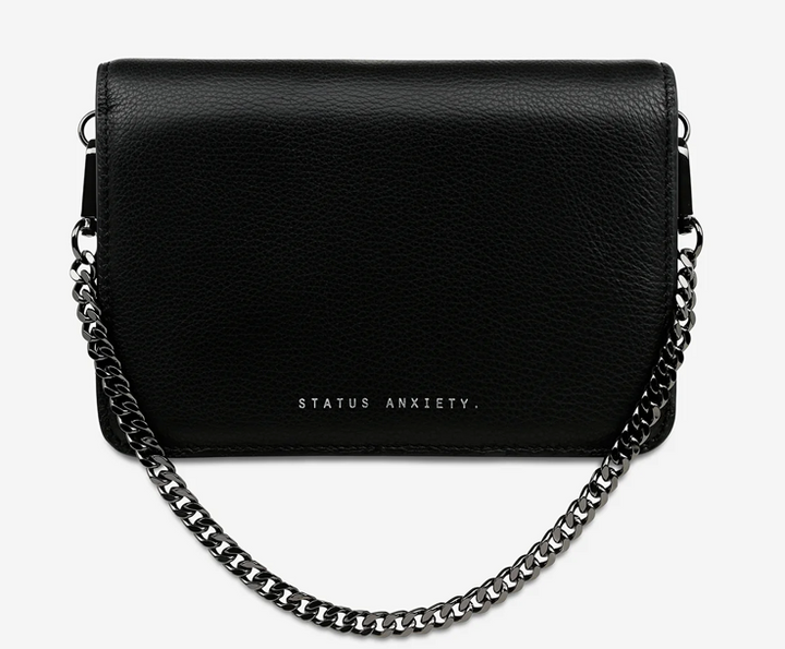 Status Anxiety She Burns Crossbody Bag - Black
