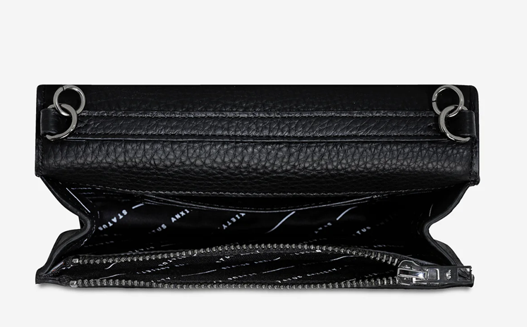 Status Anxiety She Burns Crossbody Bag - Black