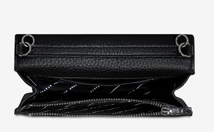 Status Anxiety She Burns Crossbody Bag - Black