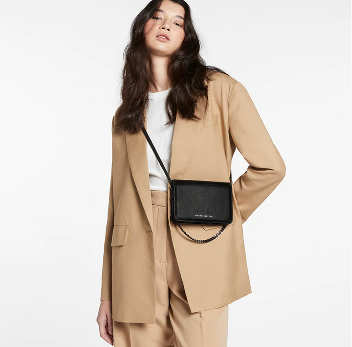 Status Anxiety She Burns Crossbody Bag - Black