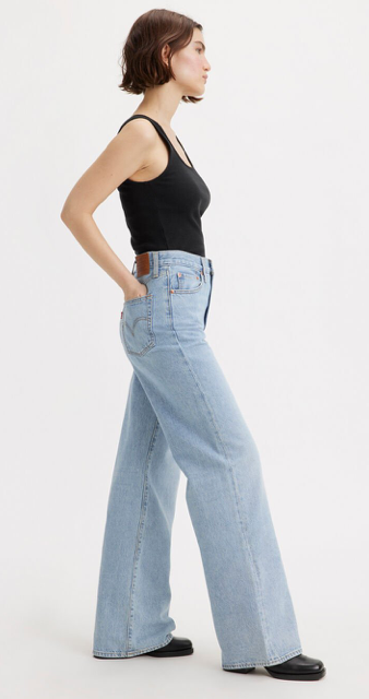 Levi s Ribcage Wide Leg Jean Far and Wide