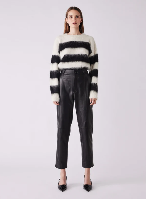 Esmaee Frost Sweater - Black/White