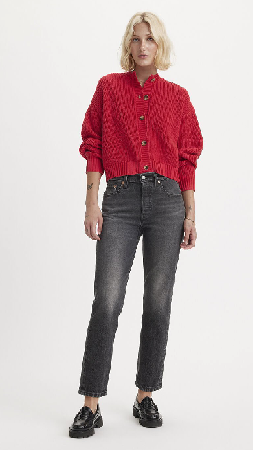 Levi's 501 Crop Jean - Long Live The Queen