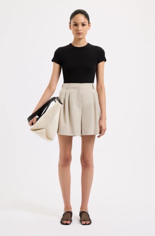 Nude Lucy Chiara Tailored Short - Pumice