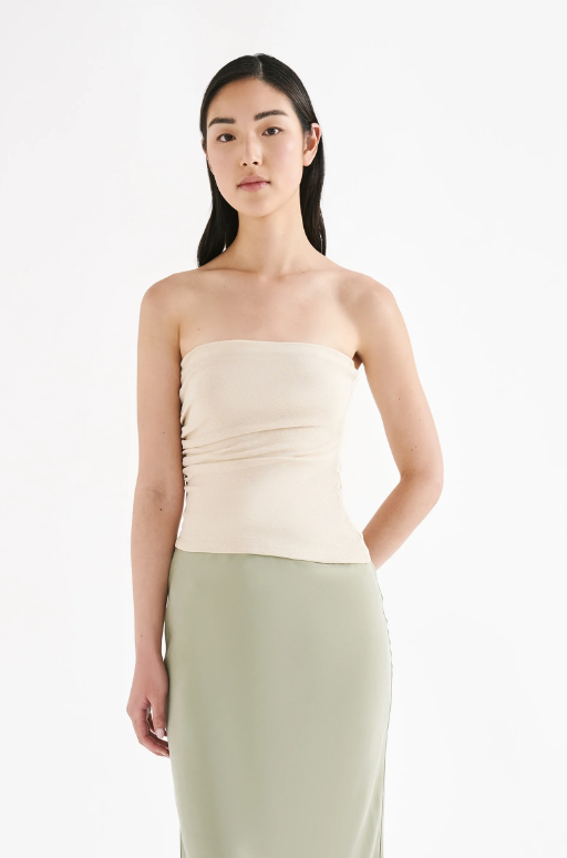 Nude Lucy Clarence Top - Oyster