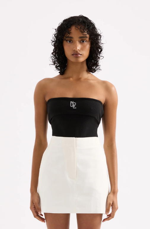 Nude Lucy Haven Strapless Top - Black