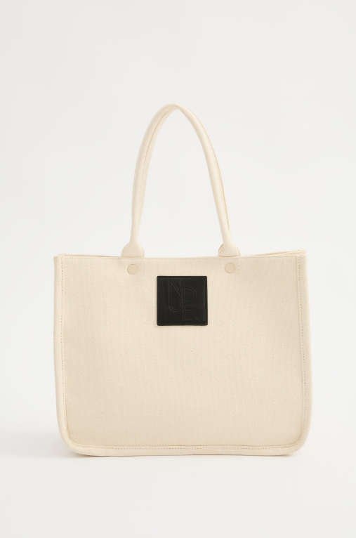 Nude Lucy Rigo Canvas Tote - Natural