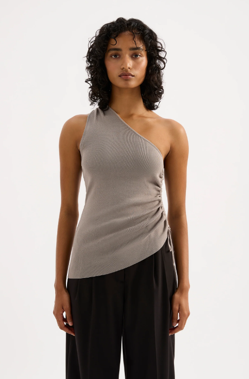 Nude Lucy Yumi Knit Top - Pewter