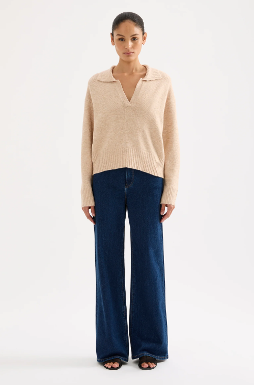Nude Lucy Kinsley Rugby Knit - Oatmeal