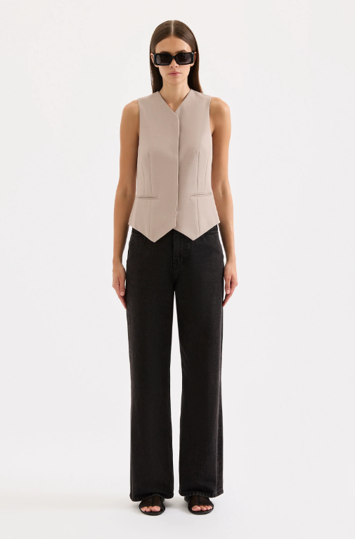 Nude Lucy Wallace Vest - Mink