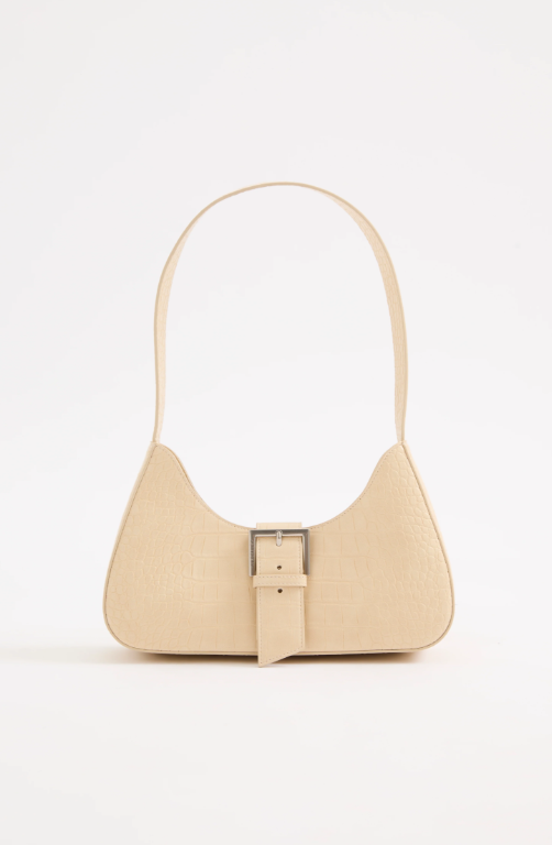 Nude Lucy Greta Shoulder Bag - Butter