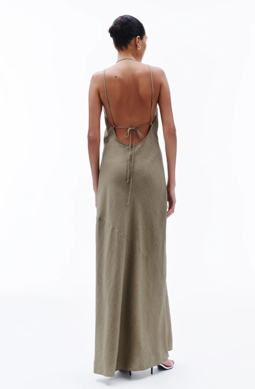 Nude Lucy Winfield Maxi Dress - Deep Sage