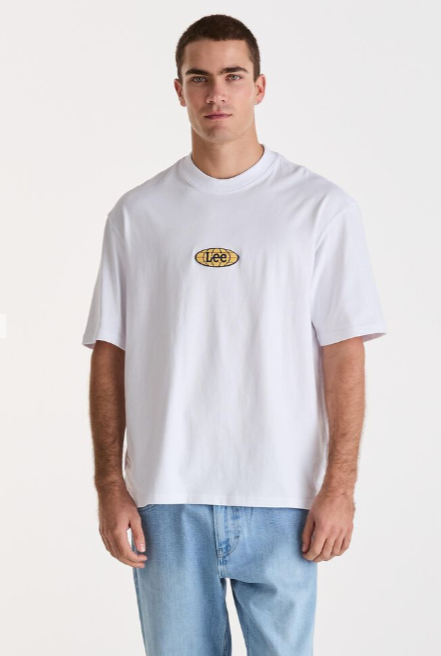 Lee Global Corp Baggy Tee-White