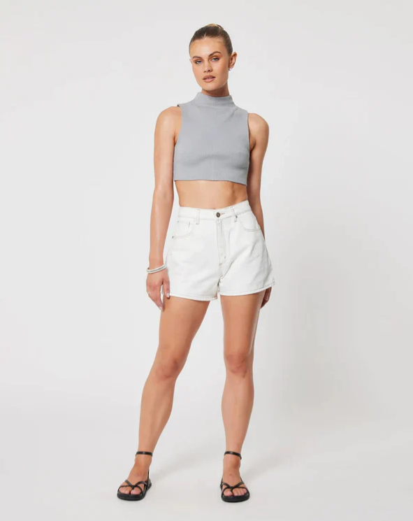 Abrand Venice Denim Short - Coconut