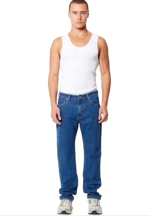Abrand A3 Straight Jean - Peter - Mid Vintage Indigo