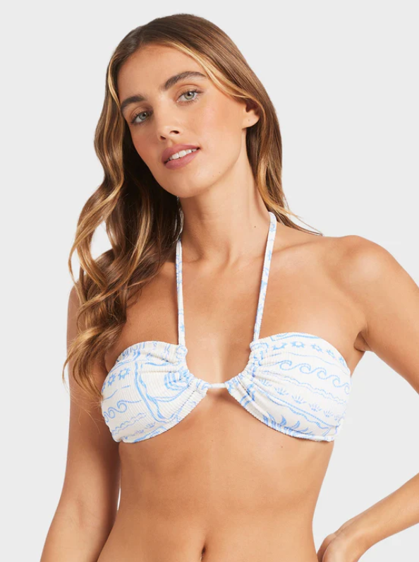 Billabong Sunrise Sands Drew Bandeau - Salt Crystal