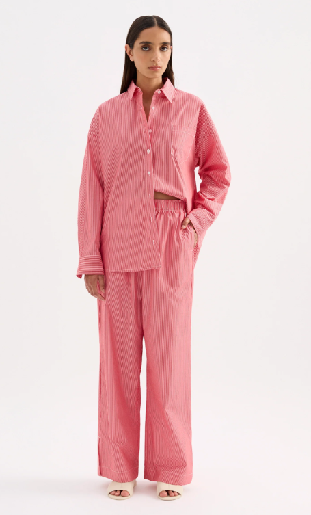 Nude Lucy Anouk Stripe Shirt-Red Stripe