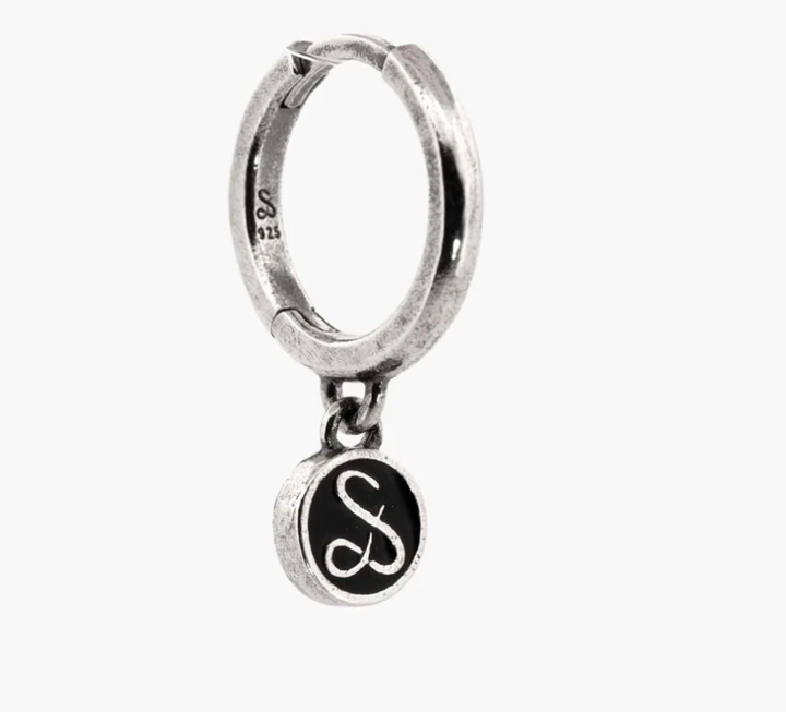 Sue The Boy Sue Charm Huggie Single 925 Silver