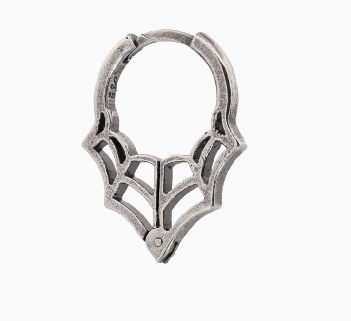 Sue The Boy Web Huggie Single 925 Silver