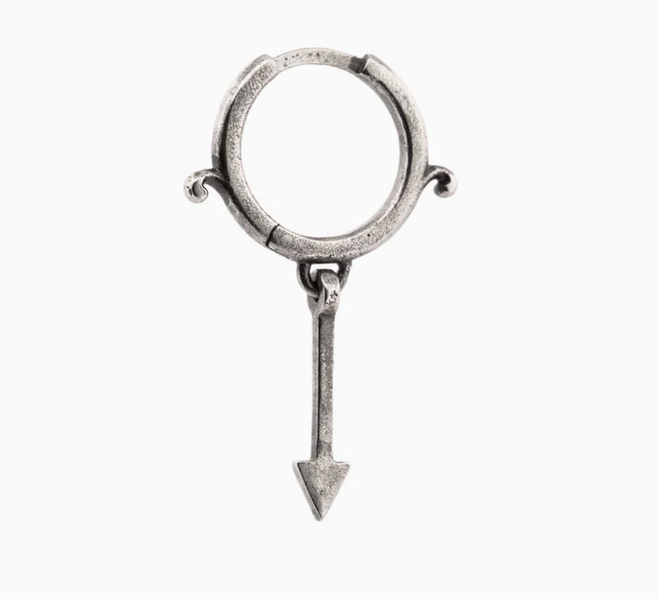 Sue The Boy Cupid Huggie Single 925 Silver