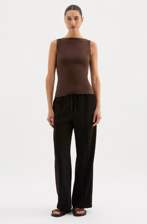 Nude Lucy Lois Organic Tank - Chocolate