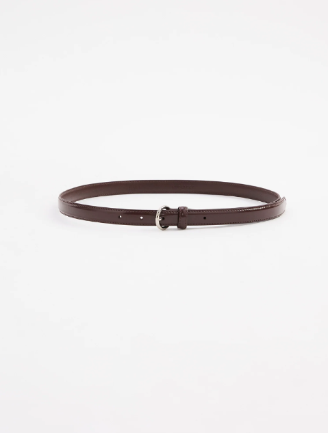 Nude Lucy Carmen Leather Belt - Raisin