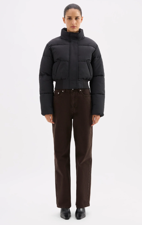 Nude Lucy Iva Puffer Jacket - Black