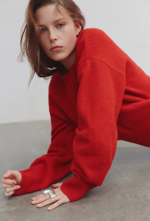 Nude Lucy Elsie Knit - Vermillion