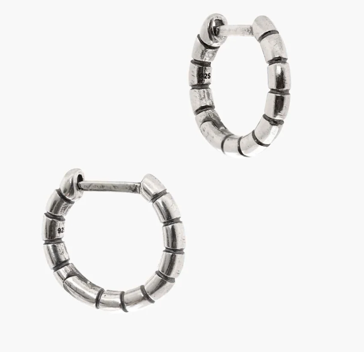Sue The Boy Bandi Huggie Pair - 925 Solid Silver